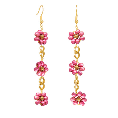 Flower earrings