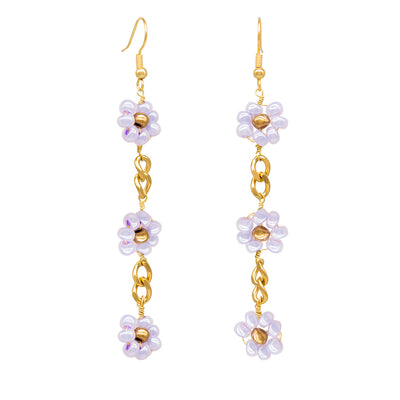 Boucles d'oreilles fleur