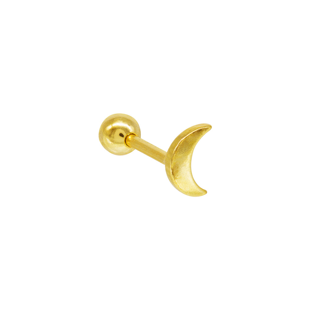 Boucles d'Oreilles Piercing Lune (1 Unité)