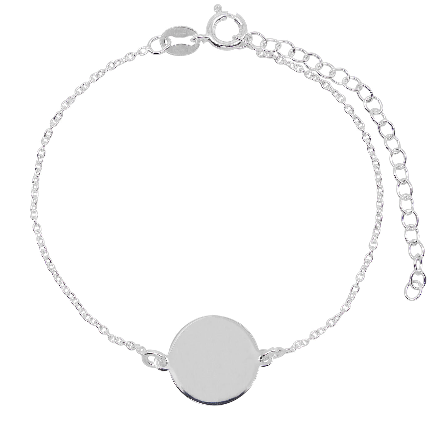 Bracelet Médaille Basique (Personnalisable) 