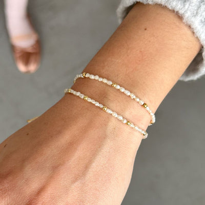 Bracelet Blanc Fin