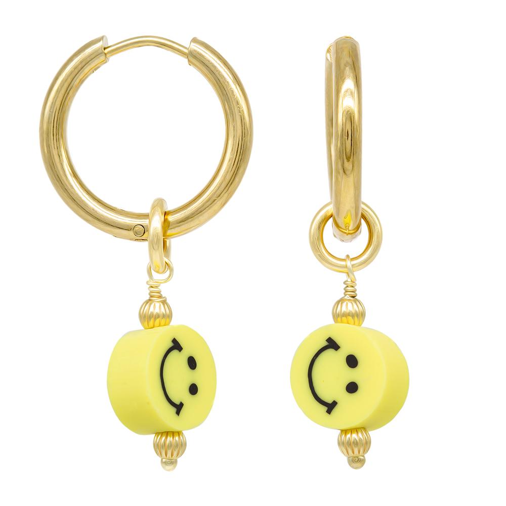 Boucles d'Oreilles Sourire (1 Unité)