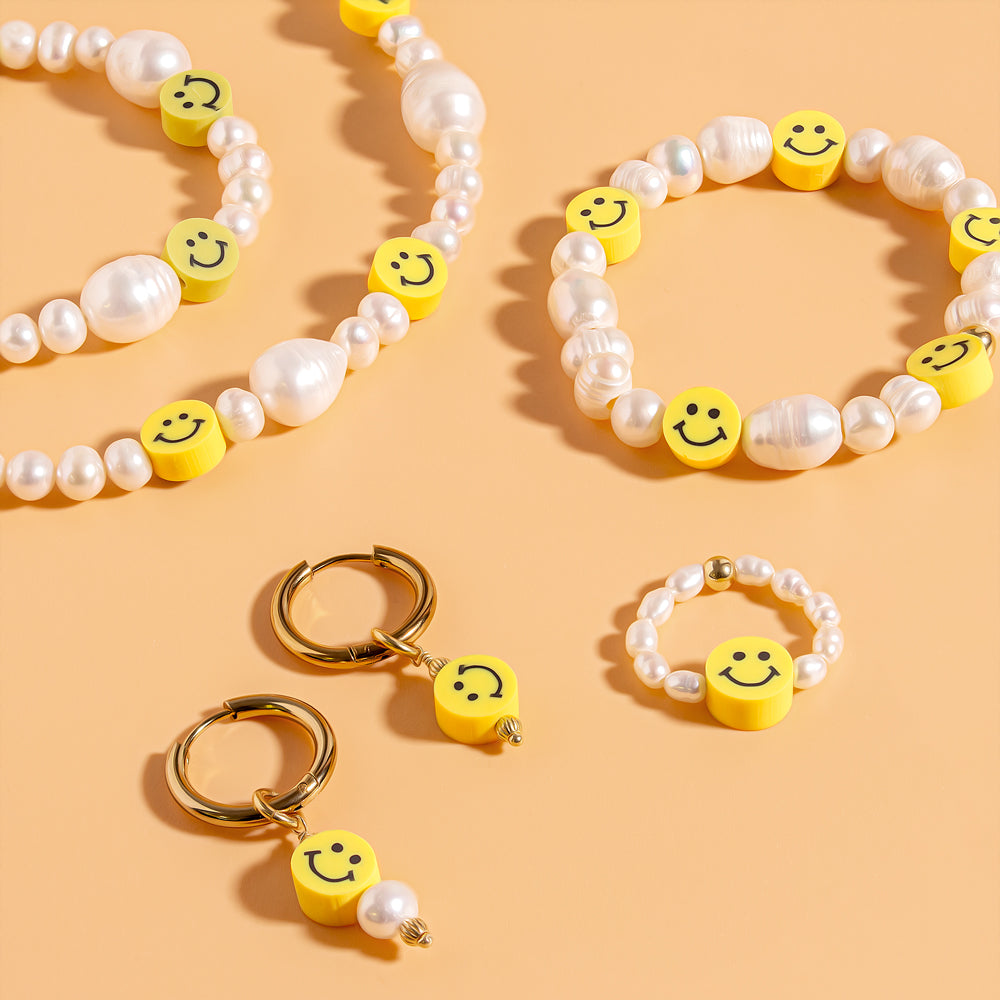 Smile Pearl Ring