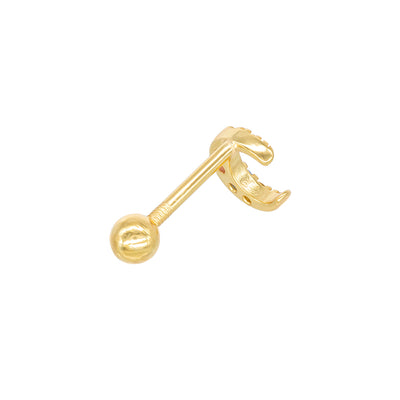 Boucles d'Oreilles Piercing Couleur Lune (1 Unité)