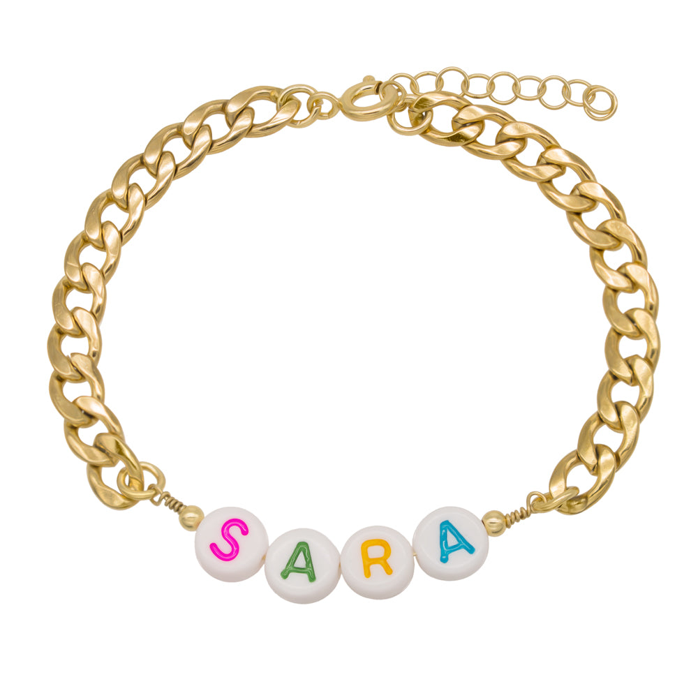 Bracelet Nom Val (Personnalisable) 