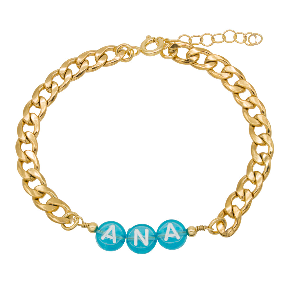 Bracelet Nom Val (Personnalisable) 