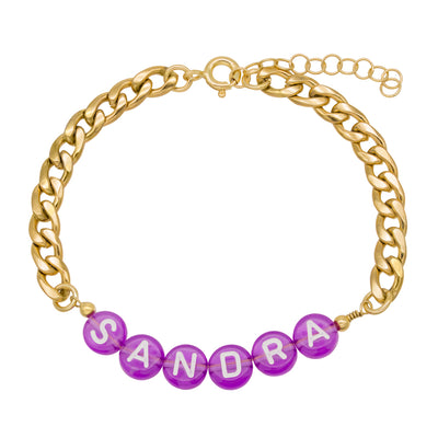 Bracelet Nom Val (Personnalisable) 