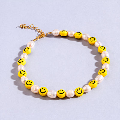 Smile Pearl Anklet