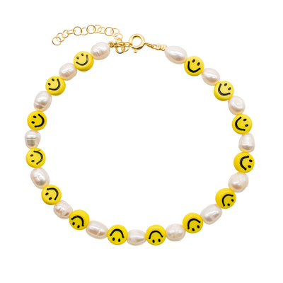 Smile Pearl Anklet