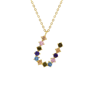 Greta Initial Gold Necklace