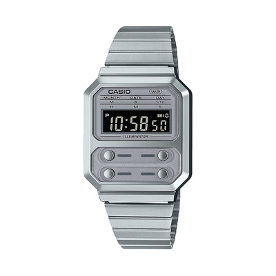 Casio A100WE-7BEF watch