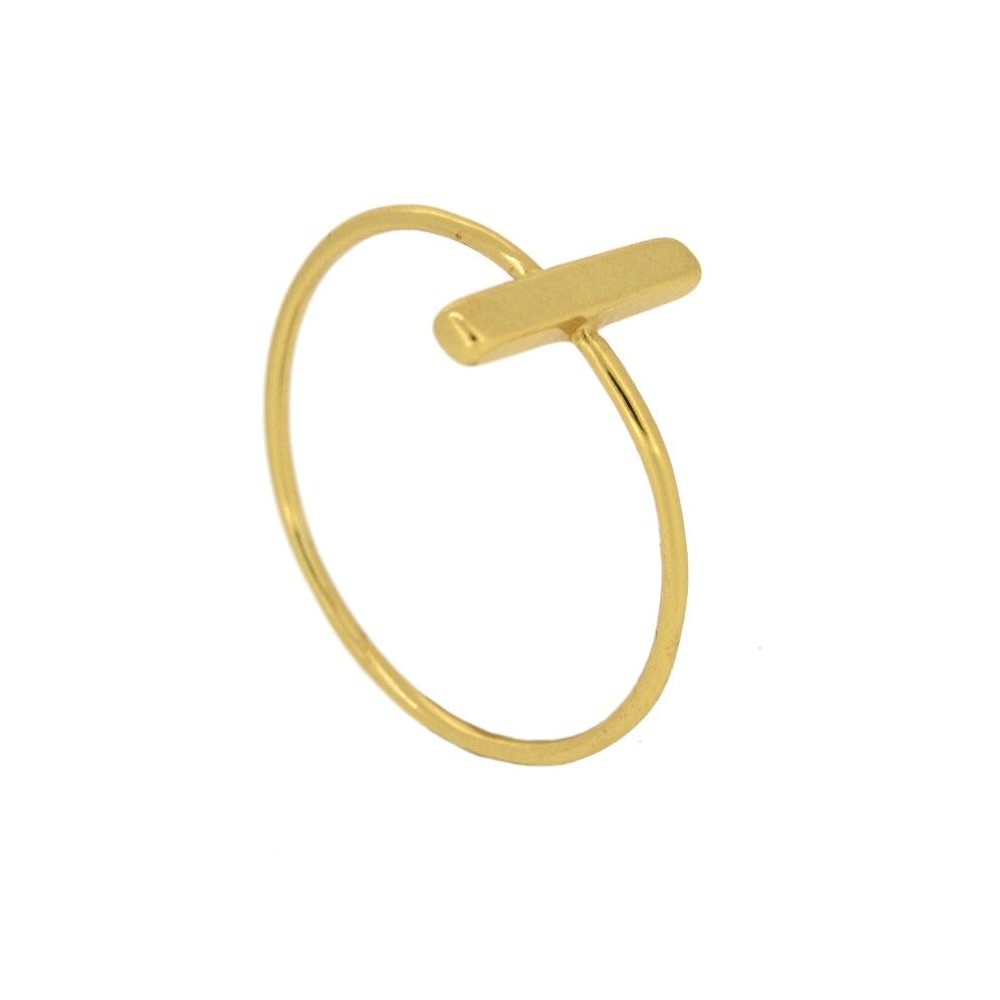Stick Gold Ring