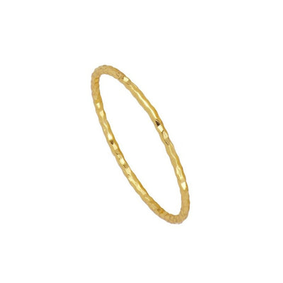 Anillo Basic Martele