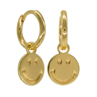 Smile Gold Earrings (1 Unit)