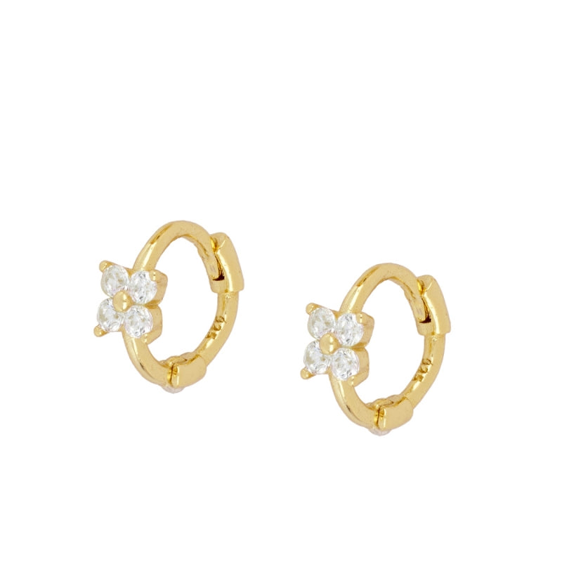 Boucles d'Oreilles Mini Fleur (1 Unité)