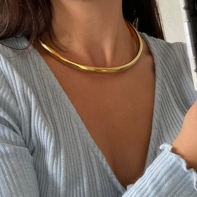 choker dorado