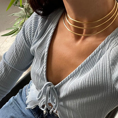 choker gold