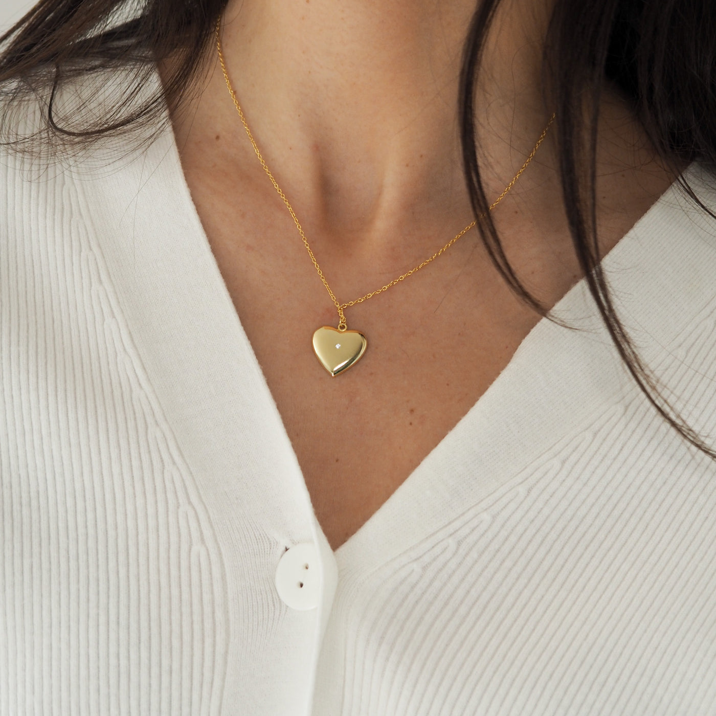 Collar Shine Heart