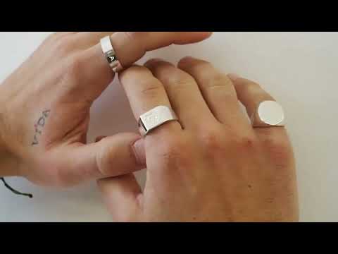 Anillo Oval Silver (Personalizable)