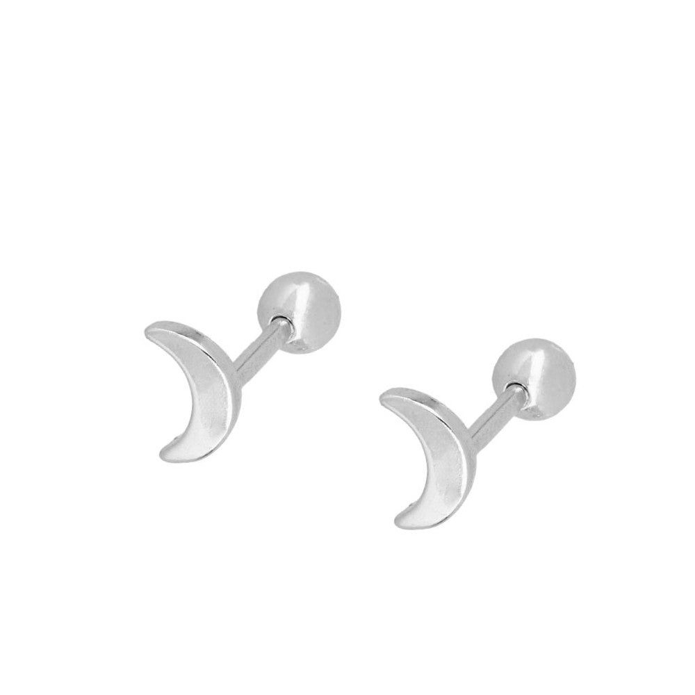 Boucles d'Oreilles Piercing Lune (1 Unité)