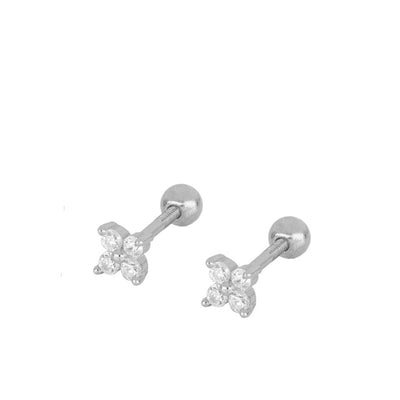 Flower Piercing Earrings (1 Unit)